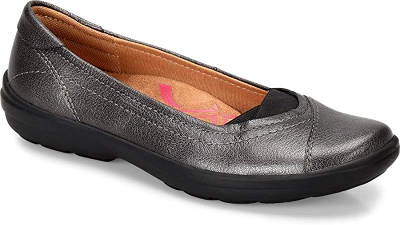 Mocassim Renee Feminino Comfortiva Estanho Tamanho 6 D(L) EUA