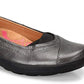 Mocassim Renee Feminino Comfortiva Estanho Tamanho 6 D(L) EUA