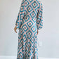 Davi & Dani - Printed Long Sleeve Loose Kimono