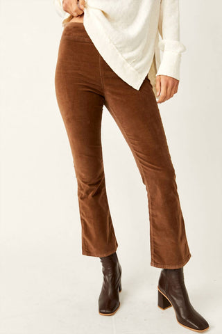Free People - Velvet Crop Boot Pants