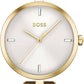 Hugo Boss - Women's Leather Quartz Watch