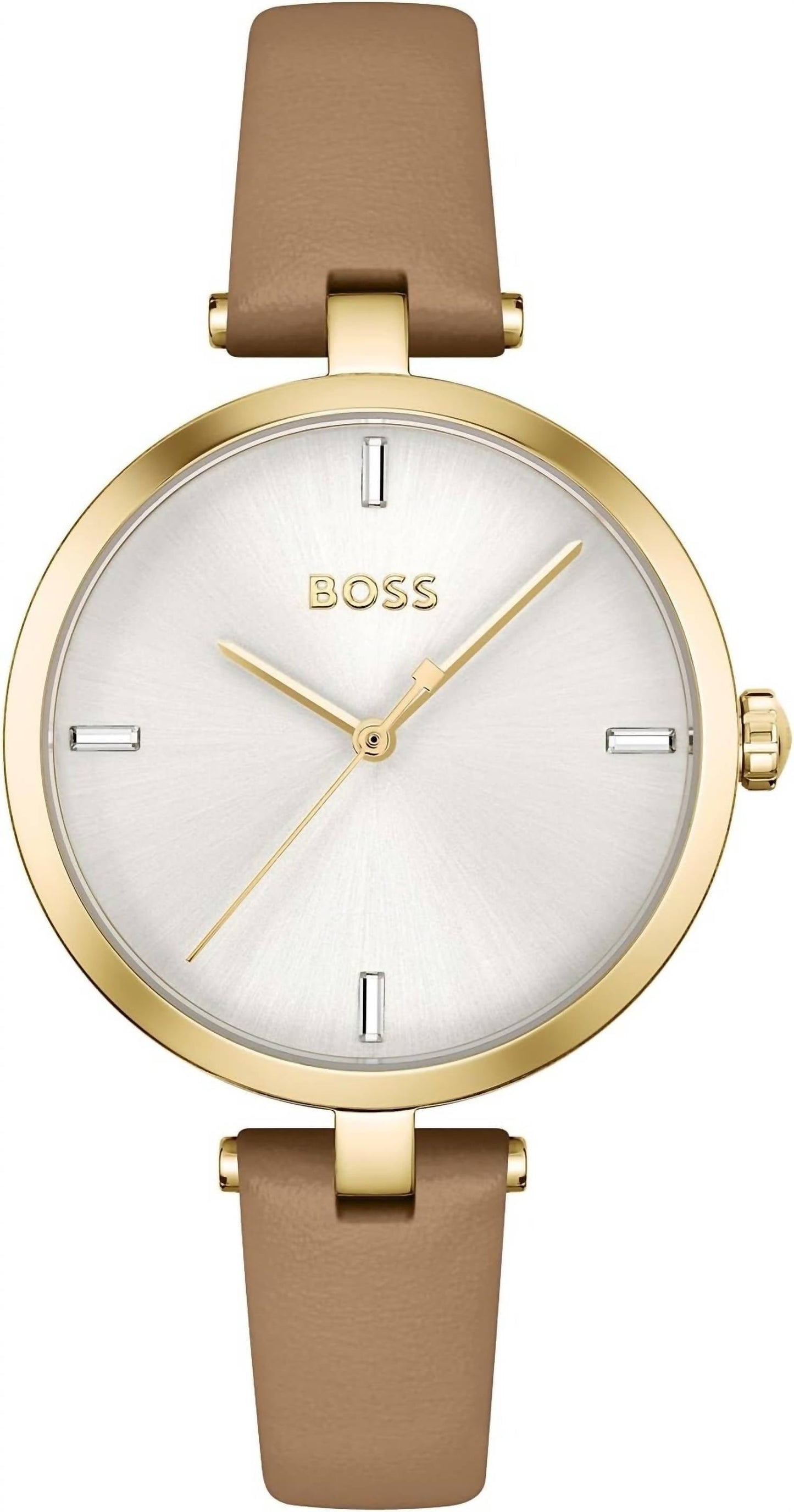Hugo Boss - Women's Leather Quartz Watch