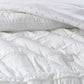 5 Piece Microfiber Ruffled Comforter Set White California King