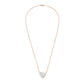Diana M Jewels - 14kt 4.00 Cts Lab Grown Diamond Solitaire Pendant Necklace