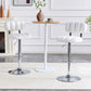 Adjustable Height Bar Stools With Footrest For Kitchen Island (Set of 2)