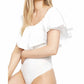 Free People - Poof Goes My Heart Ruffle Bodysuit