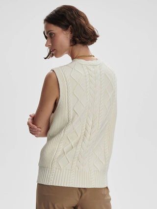 Colete Varley - Kay Cable Knit