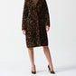 Joseph Ribkoff - Animal Print Plush Knit Coat