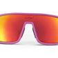 Far Out Sunglasses - Polarized Retros Pink Lens