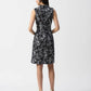 Joseph Ribkoff - Leaf Print Sleeveless A-line Dress
