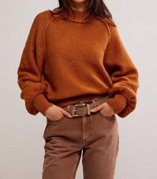 Free People - Pulôver Riley Manga Longa