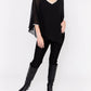 Frank Lyman - Embellished V-neck Woven Top