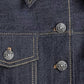 Cinq A Sept - Denim Scrunch Sleeve Top