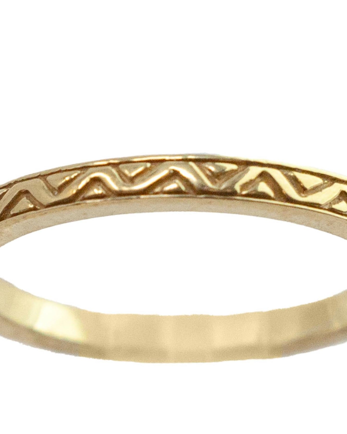 Hidalgo - Women's Etched Ring