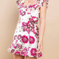 Tcec - Jerilyn Jacquard Floral Skirt