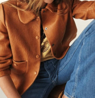 Ba&Sh - Women's Bilos Leather Jacket