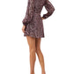 Bardot - Vestido Bellissa Listrado com Lantejoulas