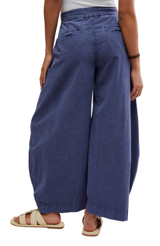 Free People - Calça Teagan Washed Barrel