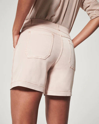Spanx - Shorts de sarja elástica