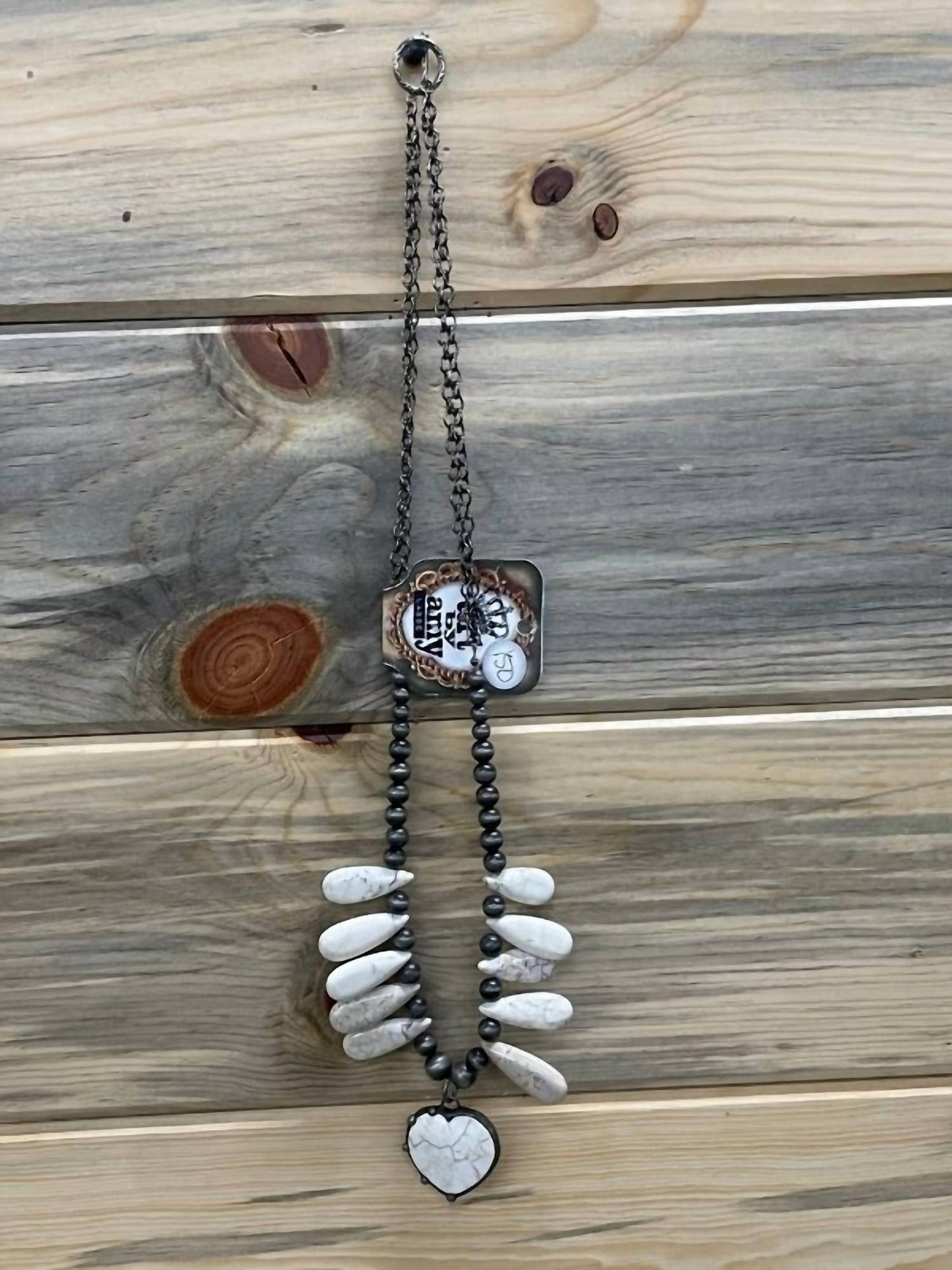 Art By Amy Labbe - Turquoise Necklace