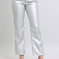 Judy Blue - Faux Leather Straight Pants