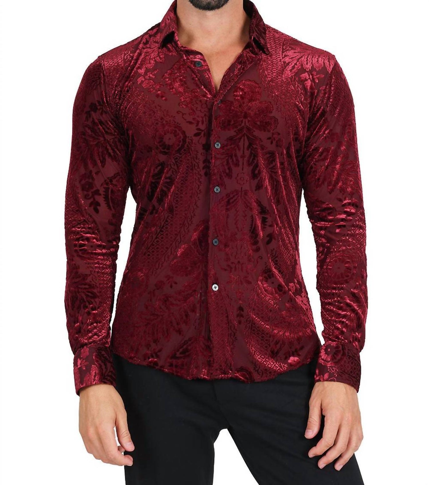Barabas - Floral Galore Long Sleeve Shirt