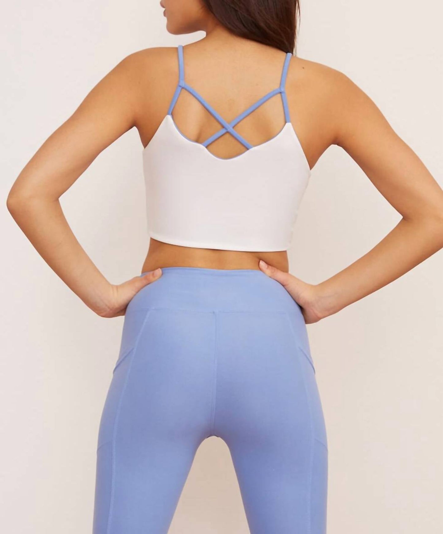 Wolven - Crisscross Active Reversible Four-way Top