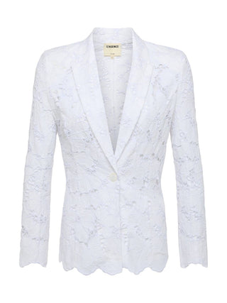 L'Agence - Blazer de renda Clementine