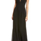 Vestido Lulus Feminino Tamanho Pequeno, Decote em V, Linha A, Preto