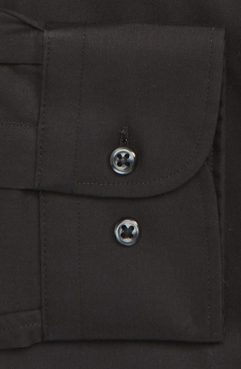 Camisa social masculina Nordstrom Classic Fit, sem necessidade de passar, em azul azurita, tamanho 20 a 38