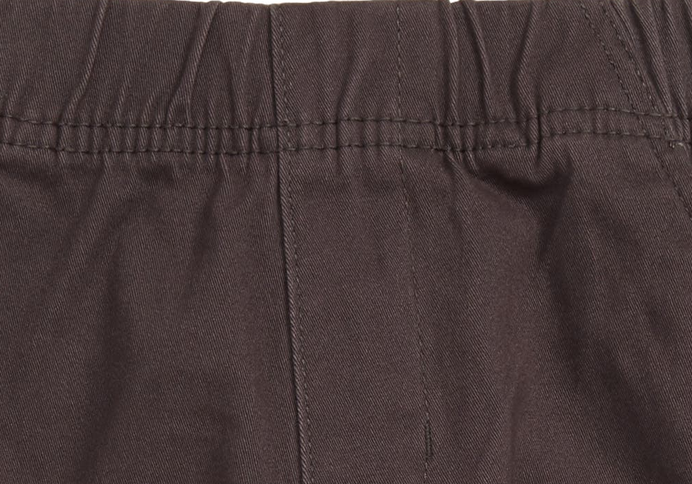 Calça de algodão superelástica Stem para menino, tamanho 6 - cinza