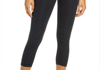 Leggings Zella Studio Lite Crop Pretas na Nordstrom Tamanho P
