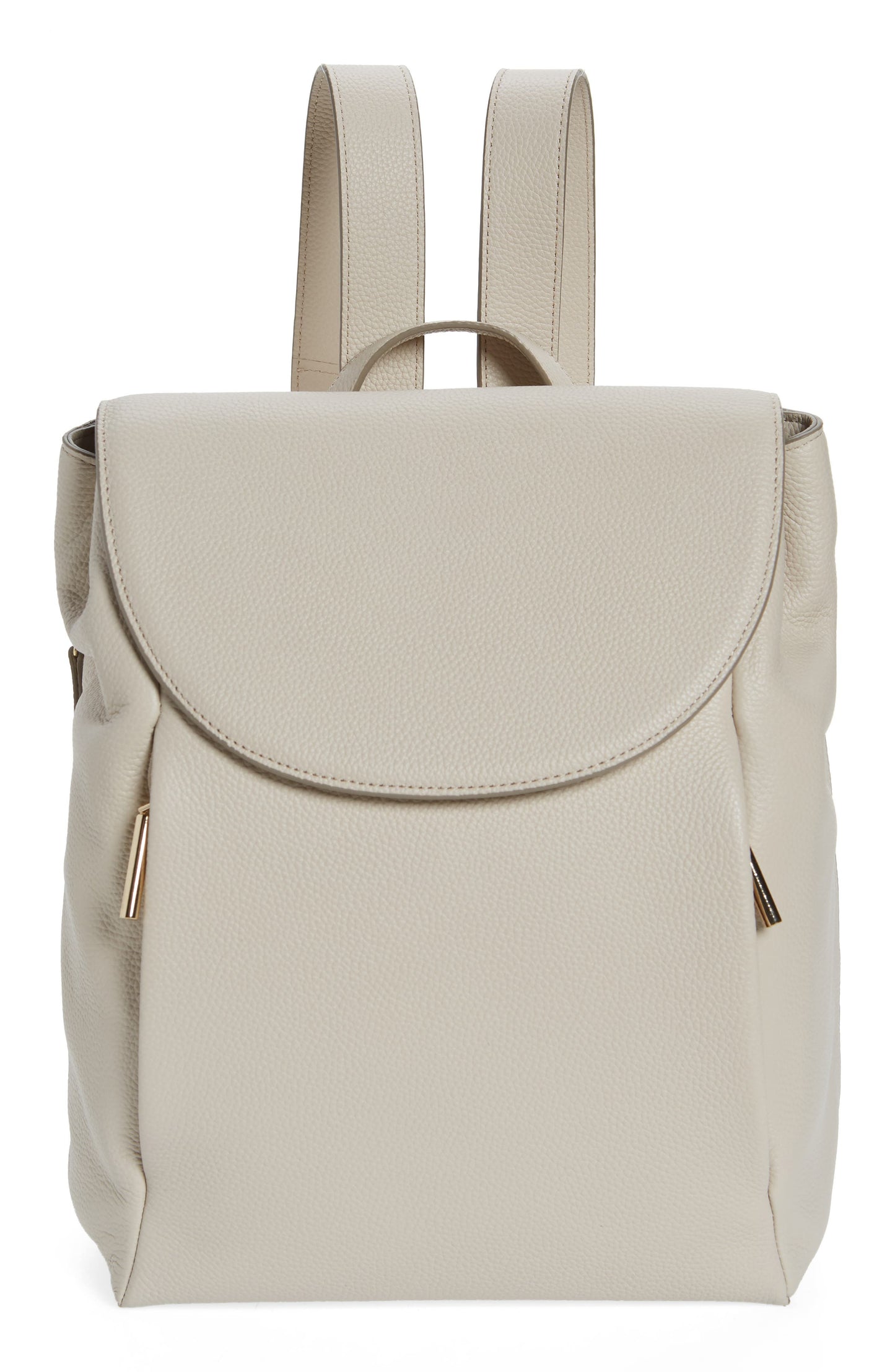 Mochila de couro Nordstrom Sophia Core bege