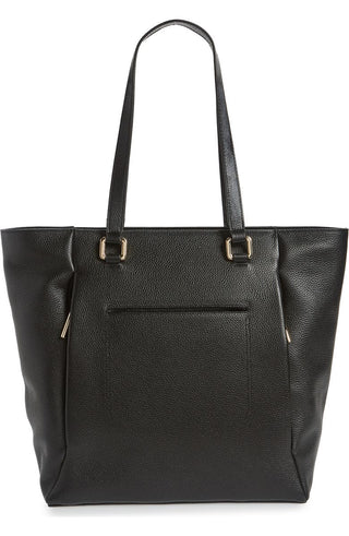 Bolsa de couro Nordstrom Olivia Core bege