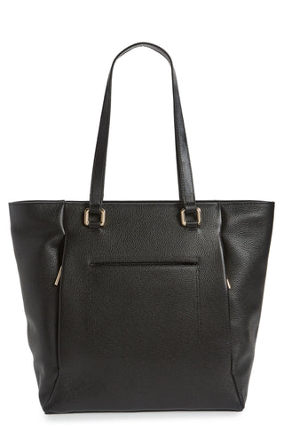 Bolsa de couro Nordstrom Olivia Core preta