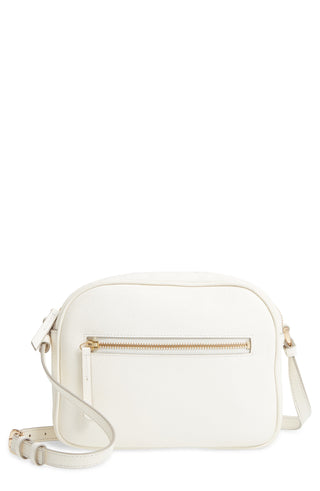 Bolsa transversal Nordstrom Small Dianne branca