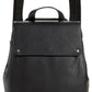 Mochila Treasure &amp; Bond Amari em couro granulado, branca