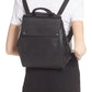 Mochila Treasure &amp; Bond Amari em couro granulado, branca