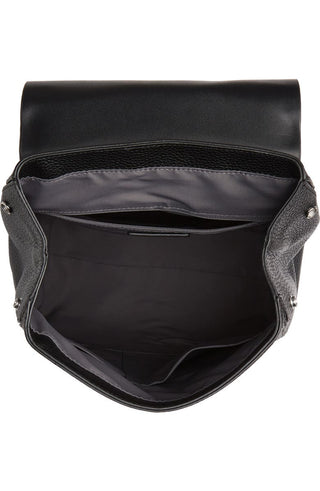 Mochila Treasure &amp; Bond Amari em couro granulado, branca