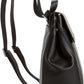 Mochila Treasure &amp; Bond Amari em couro granulado, branca