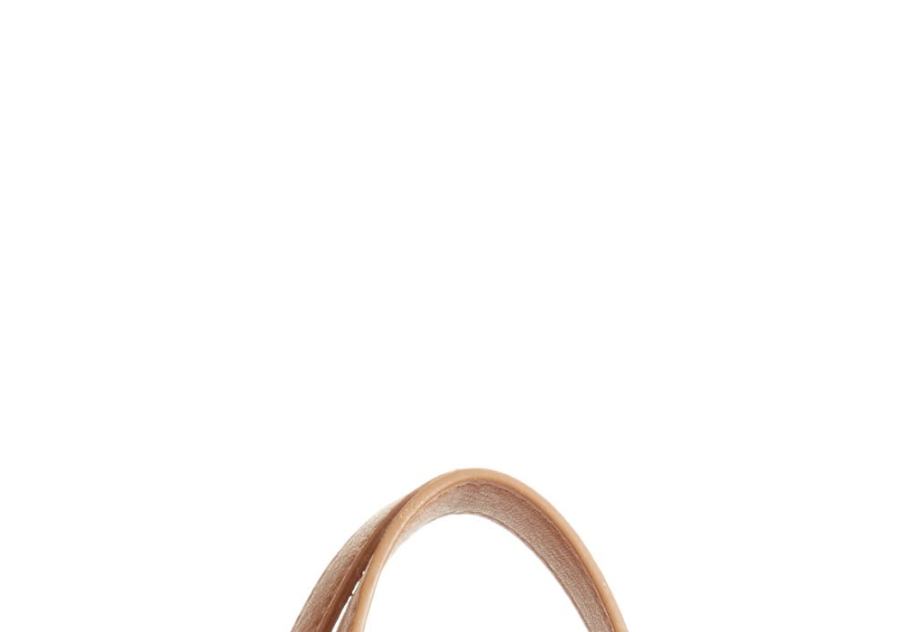 Bolsa Tote de Palha Listrada Bp. Azul