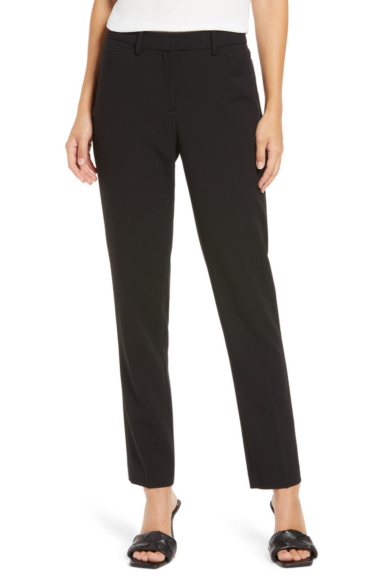 Calça Halogen(R) Slim Leg Preta Tamanho 16