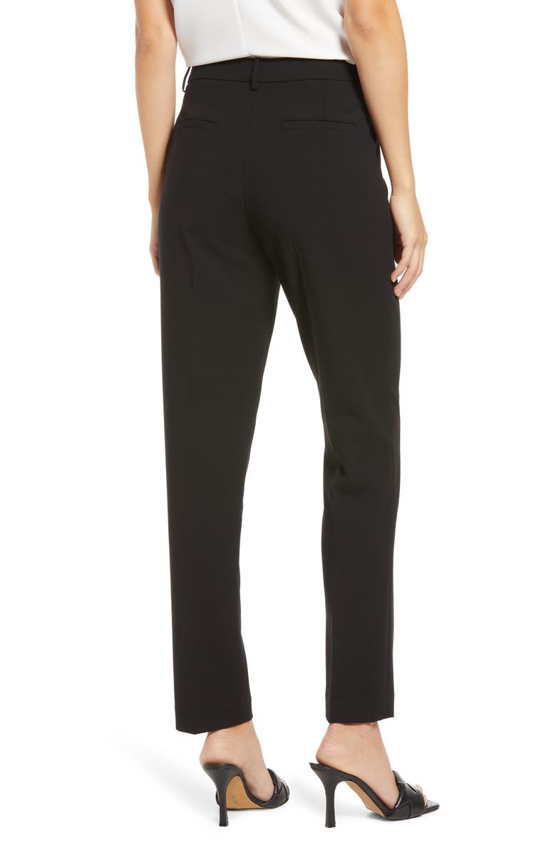 Calça Halogen(R) Slim Leg Preta Tamanho 16