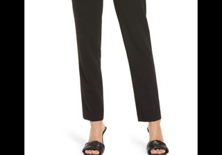 Calça Halogen(R) Slim Leg Preta Tamanho 16