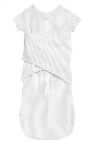 Nordstrom Cotton Wrap Swaddle Verde Hush Mini Listras Tamanho Único