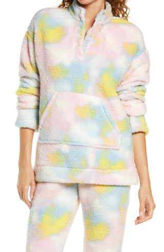 Blusa de lã BP tamanho médio em rosa parfait pastel - Nordstrom