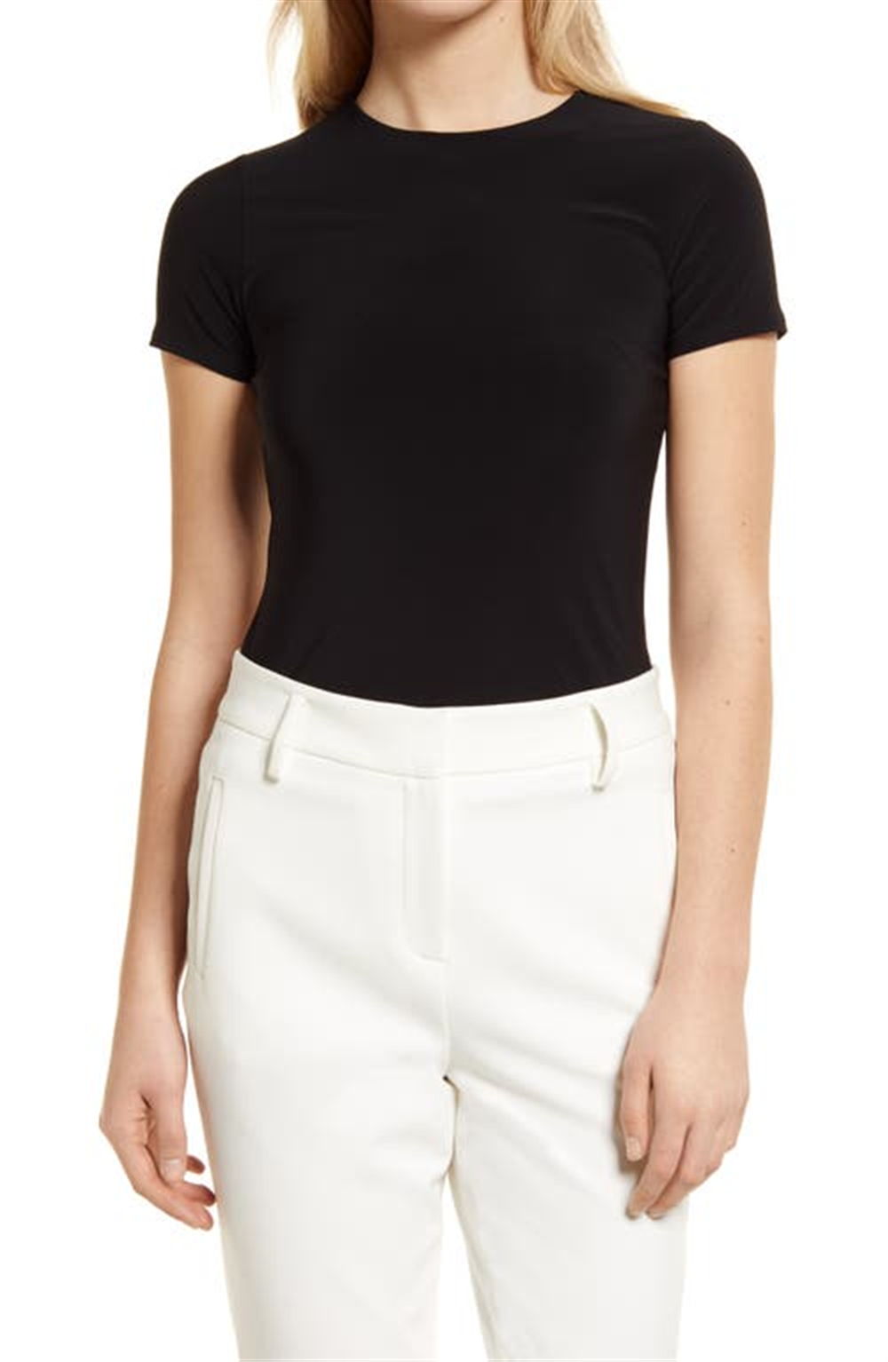 Camiseta Halogen Jersey Preta Tamanho M