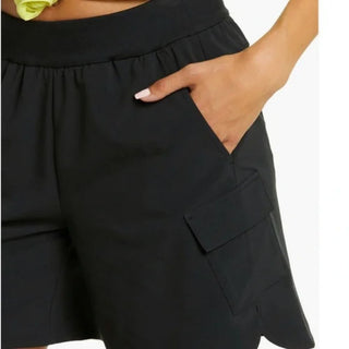 Bermuda Zella Getaway Preta Feminina Tamanho P