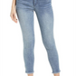 Calça jeans Caslon Sierra Raw Hem azul claro vintage tamanho 12