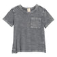 Camiseta Tucker + Tate com bolso e estampa de flamingo rosa, tamanho 6M